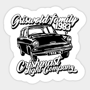 Griswold Family Christmas Light Company Sticker